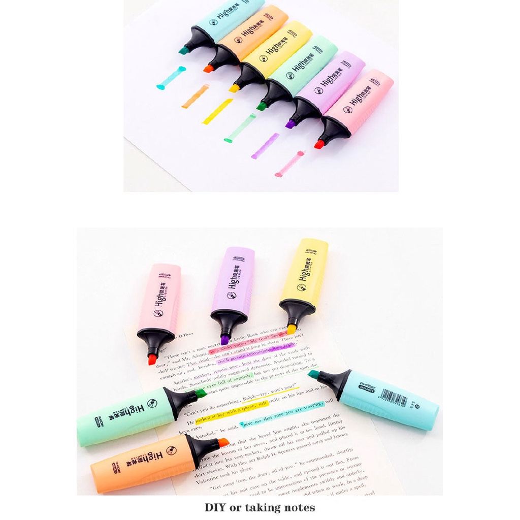 Set 6 bút dạ màu sắc đáng yêu