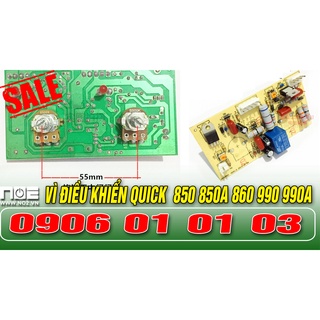 Vỉ điều khiển nhiệt và gió máy khò quick 850a hàng bóc máy