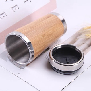 Ly giữ nhiệt vỏ tre
