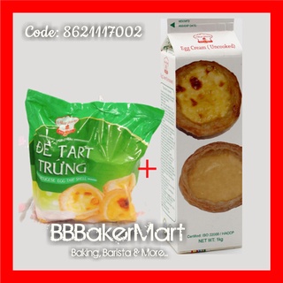 💥 HỎA TỐC 💥 Combo Đế Bánh Tart Trứng và Kem Trứng Nhất Hương
