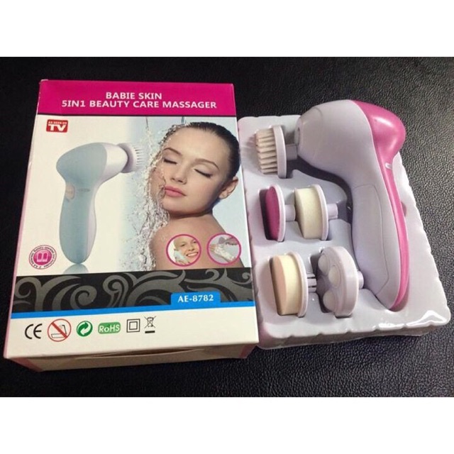 Máy rửa mặt massage 5in1