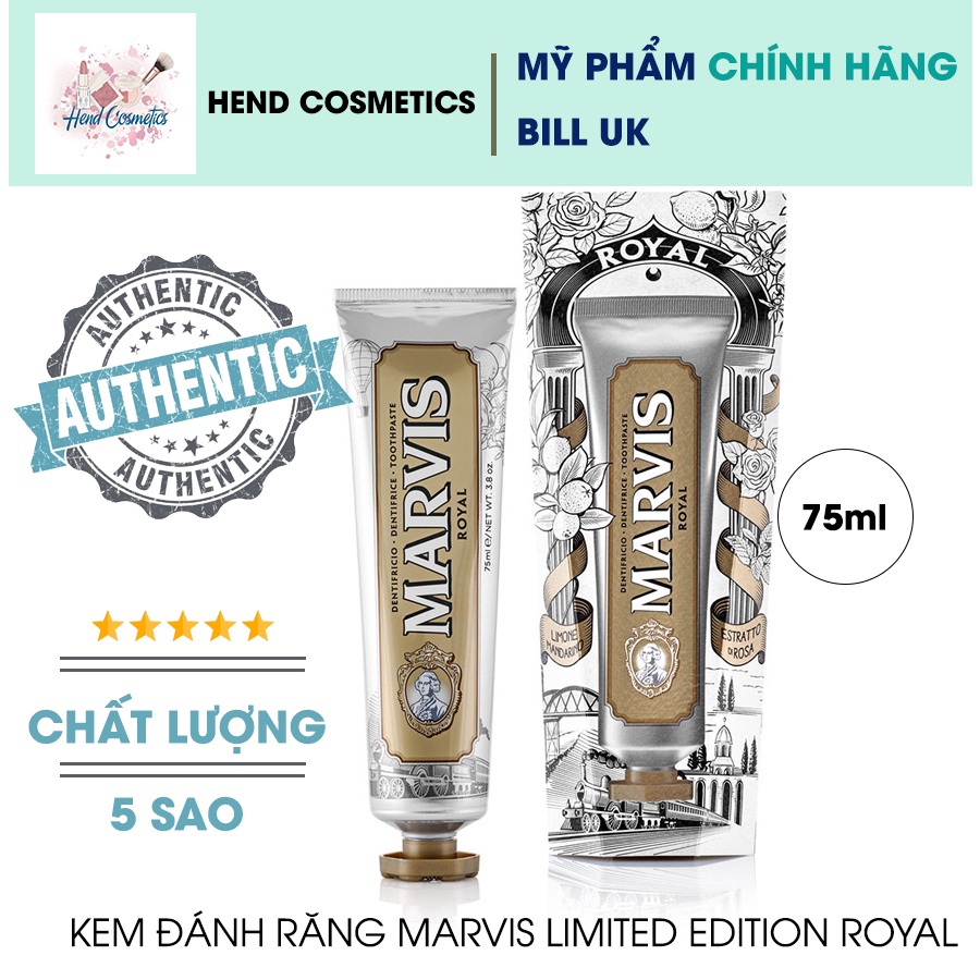 Kem Đánh Răng Marvis Limited Edition Royal 75ml