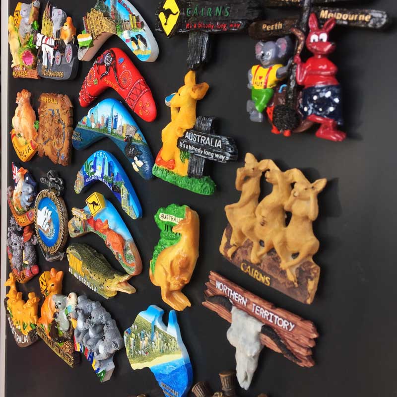 Sticker 3D Hít Nam Châm Dán Tủ Lạnh