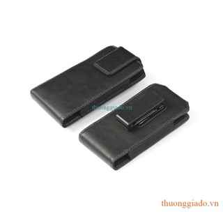 Bao da đeo thắt lưng cho điện thoại 4-6.3''_xoay 360 độ