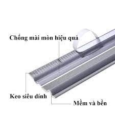 [ Hàng Chuẩn - Loại Dán] Ron Chặn Khe Cửa Chống Côn Trùng, Chống Gió Lùa, Bụi Bẩn, Giữ Nhiệt Máy Lạnh, Ron Cách Âm. 2m