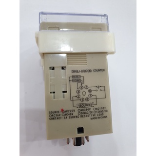 Bộ Đếm Omron Dh48J-8 220VAC 50Hz 0~999900