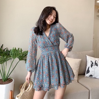 Jumpsuit Vera - Jump đắp chéo tùng xoè