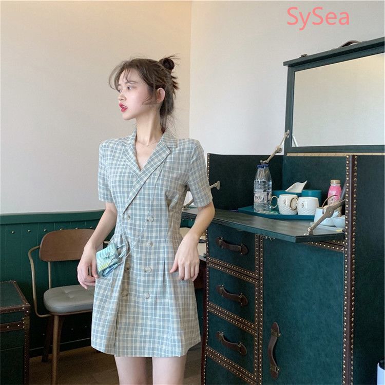 Đầm Midi Tay Ngắn Phong Cách Retro | BigBuy360 - bigbuy360.vn