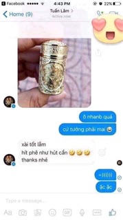 Hít xoang thảo dược vàng, bạc Thái Lan