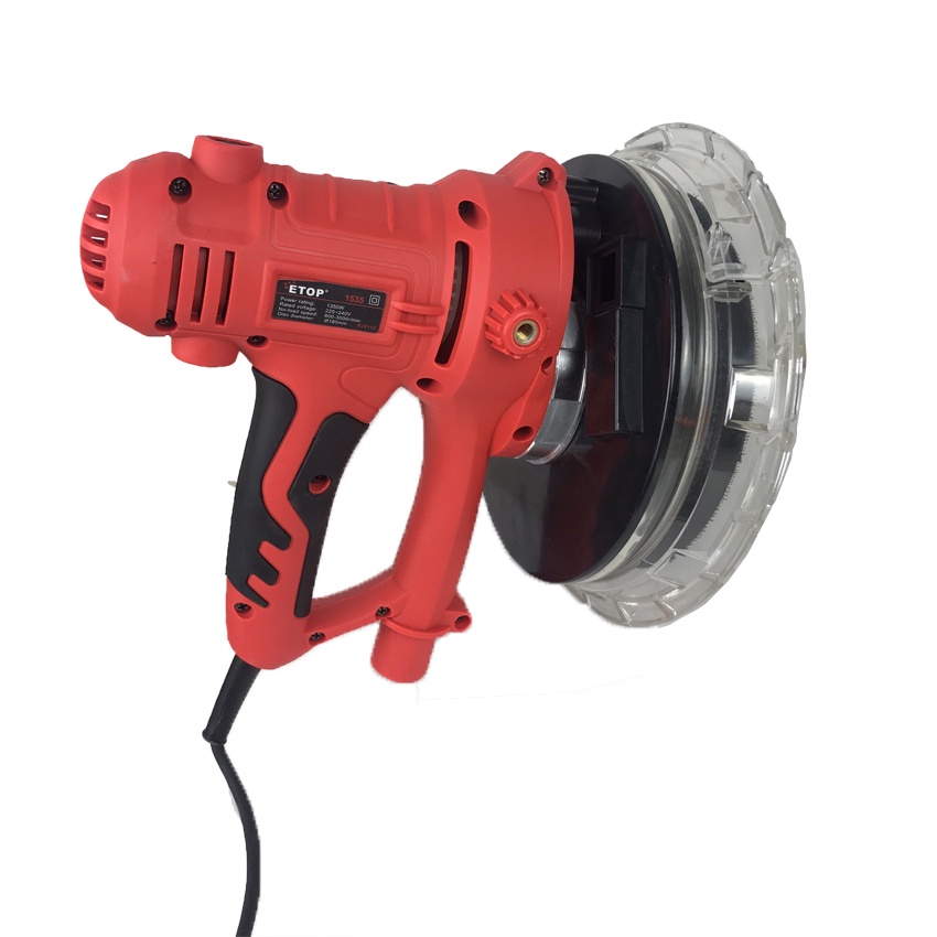 Máy chà tường SL1535 chính hãng ETOP, công suất 1350w, 6 chế độ điều chỉnh, có hút bụi | Tặng kèm chổi than