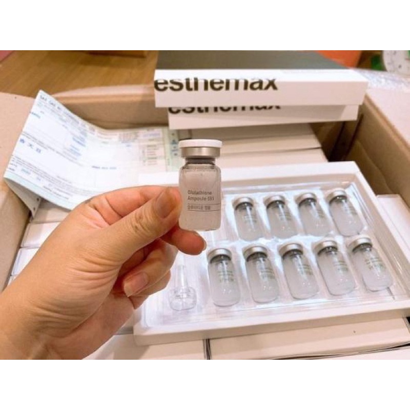Tế bào gốc truyền trắng Glutathione Esthemax Set 10 lọ Hàn Quốc