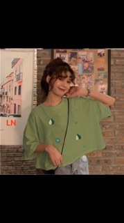 Áo croptop quả bơ L&N