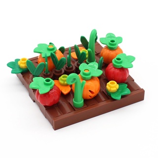 Bộ Đồ Chơi Lắp Ráp Lego Hình Quả Bí Ngô / Hoa Tulip Cho Bé