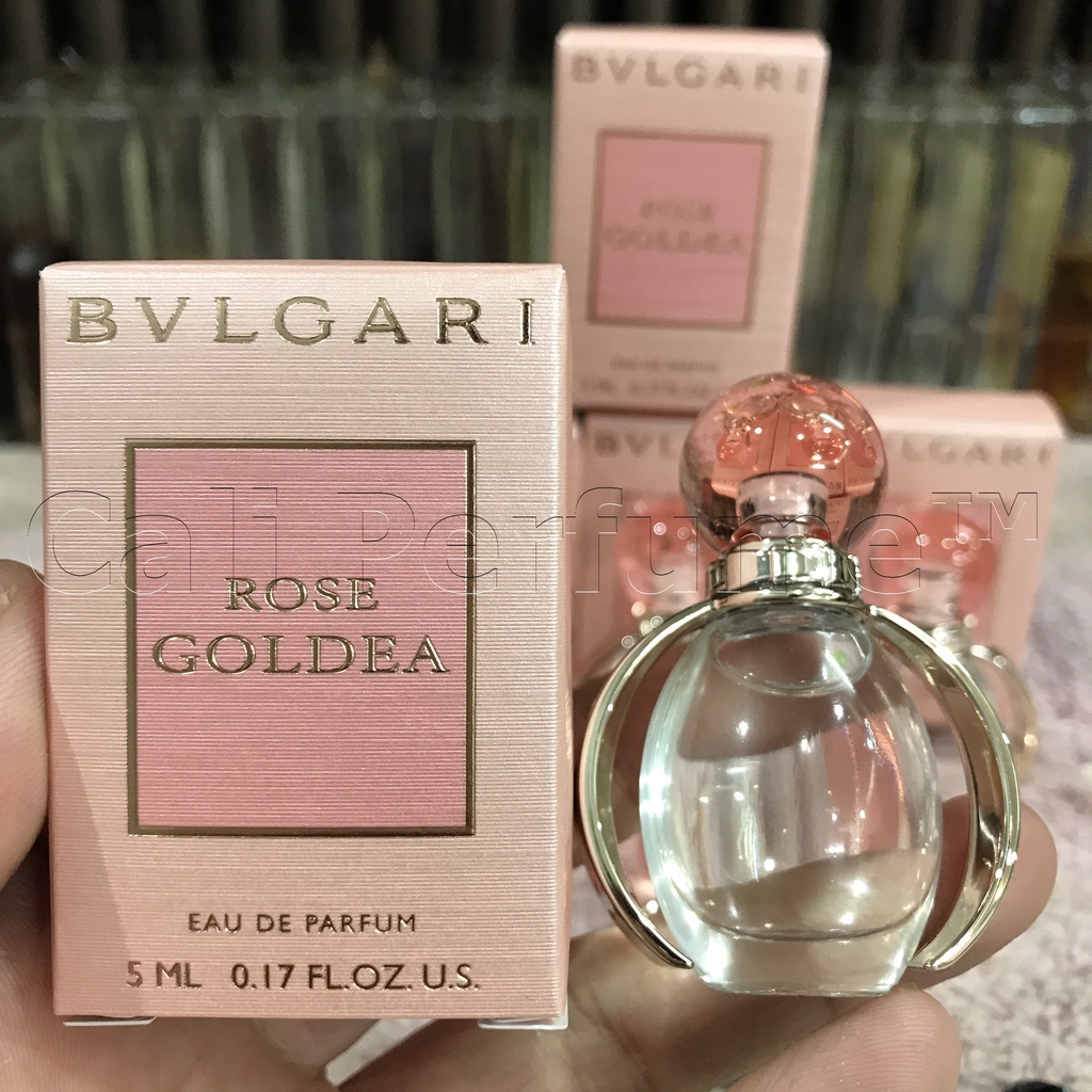 Nước Hoa Nữ Bvlgari Rose Goldea 5ml Mùi Hoa Hồng Siêu Hay