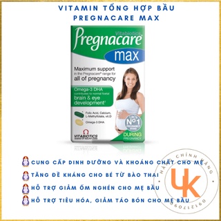 [Mới] Vitamin Bầu Pregnacare Max 84 viên Chính Hãng Anh Quốc