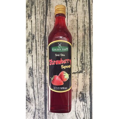 Siro Golden Farm Chai Thủy Tinh Đủ Các Hương Vị Chai 520ml | BigBuy360 - bigbuy360.vn