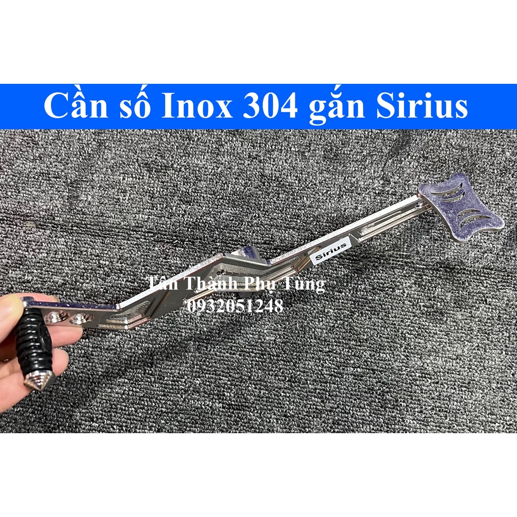 Cần số Inox 304 gắn Sirius