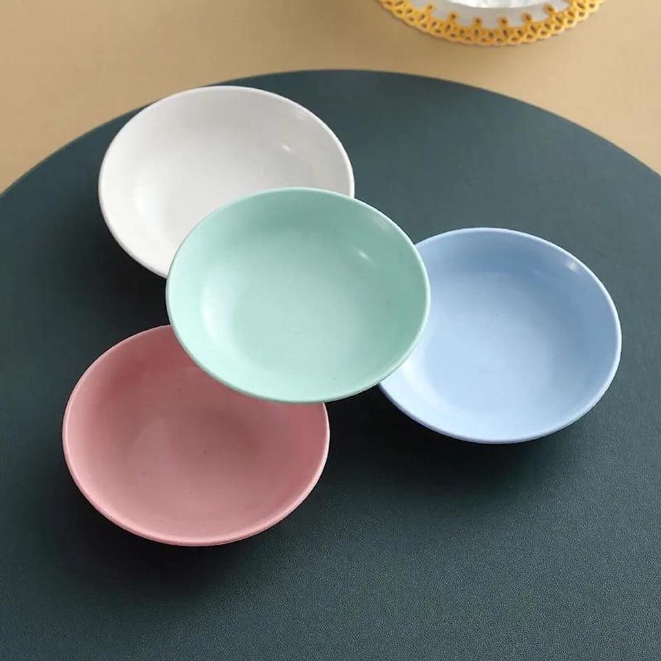 SET 8 ĐĨA NHỎ ĐỰNG GIA VỊ TONE MÀU PASTEL SIÊU XINH