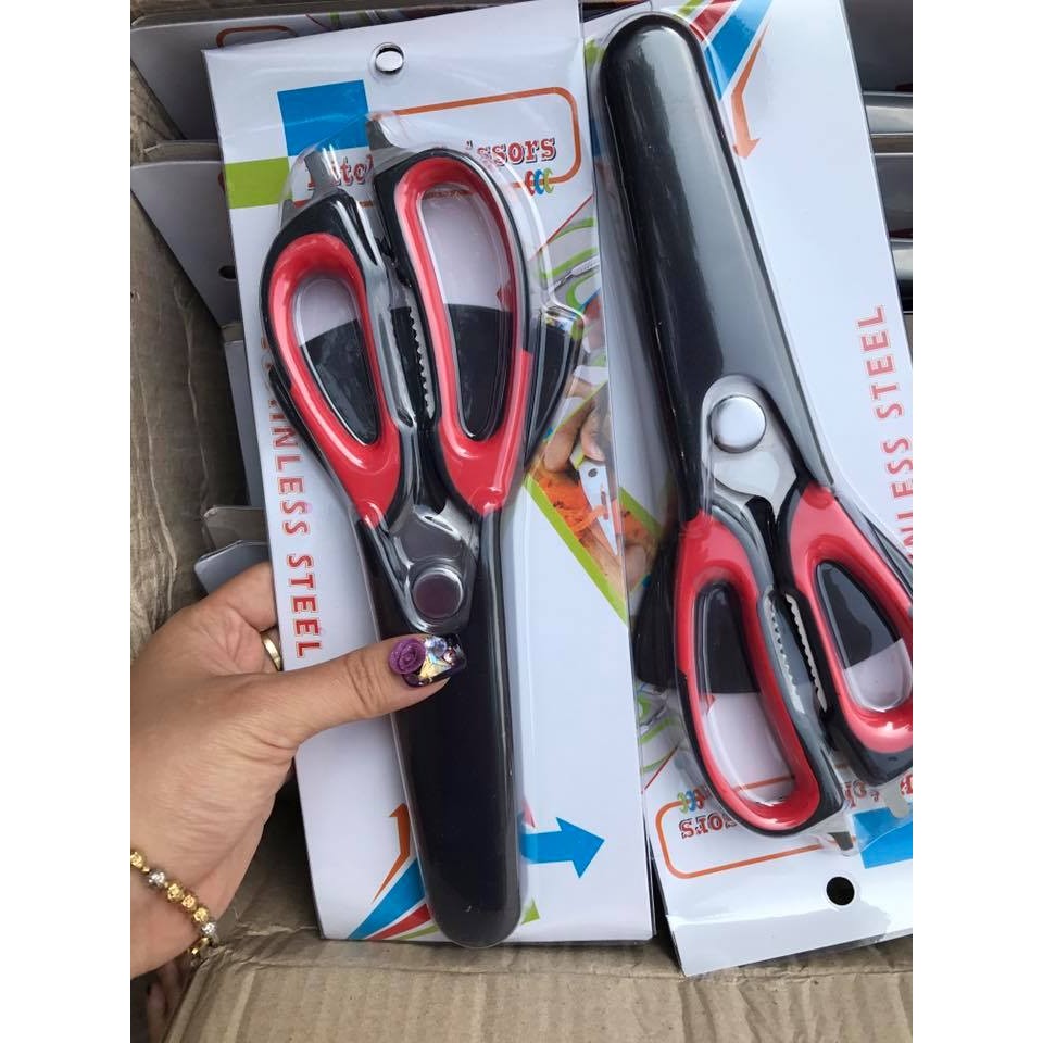 Kéo cắt đa năng kèm ống cắm TT