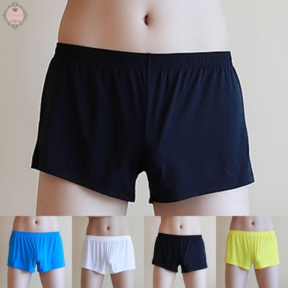 Quần lót boxer lụa không đường may quyến rũ cho nam