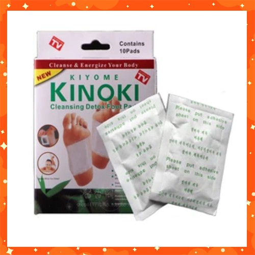 Miếng Dán Chân Giải Độc Kinoki Hộp 10 Miếng