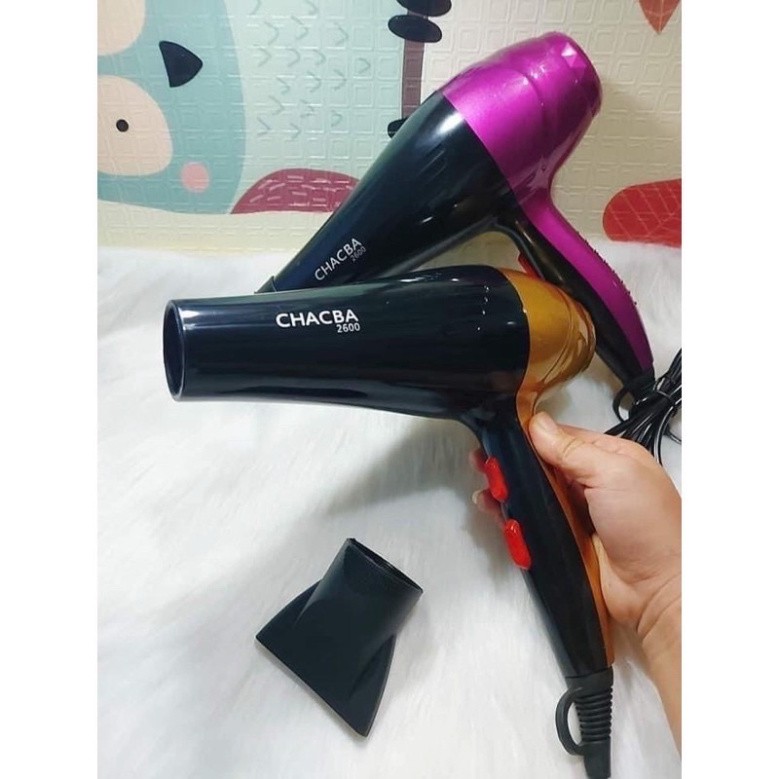 máy sấy tóc 2600w chacba hàng cao cấp bảo hành uy tín chất lượng