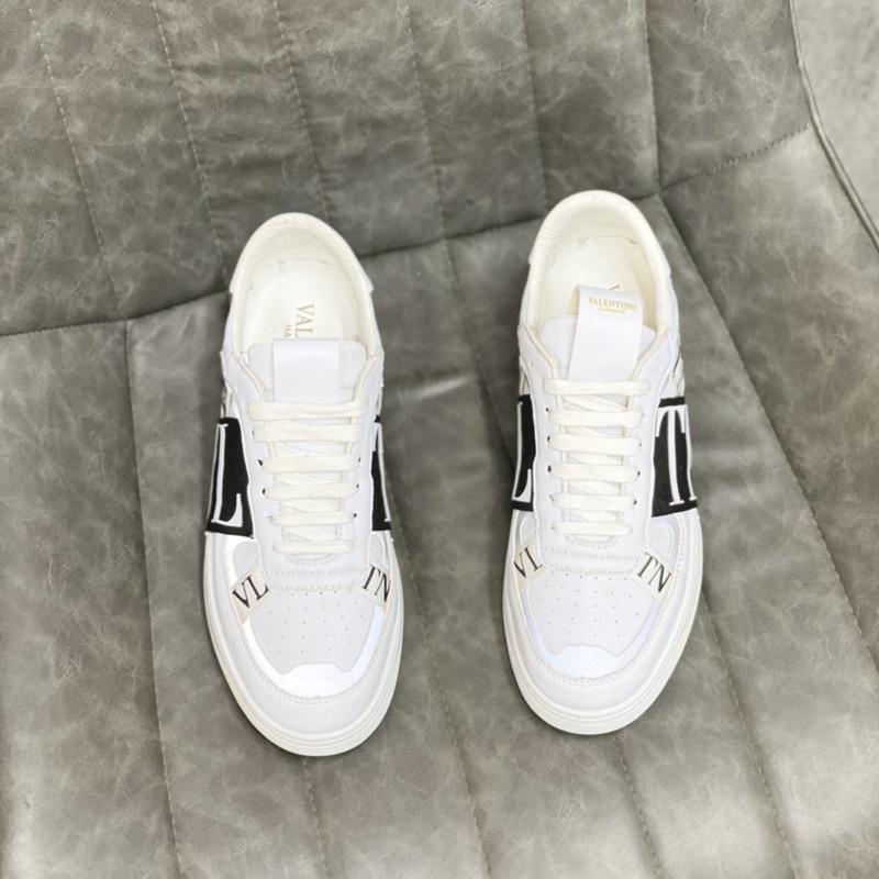 Giày thể thao nam buộc dây . Giày VLTN nam đen, trắng da cao cấp kèm hộp BD-183