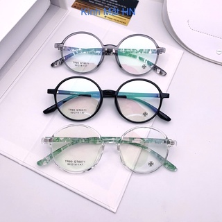 Gọng kính dẻo Chrome hearts 6071 mắt tròn xoe