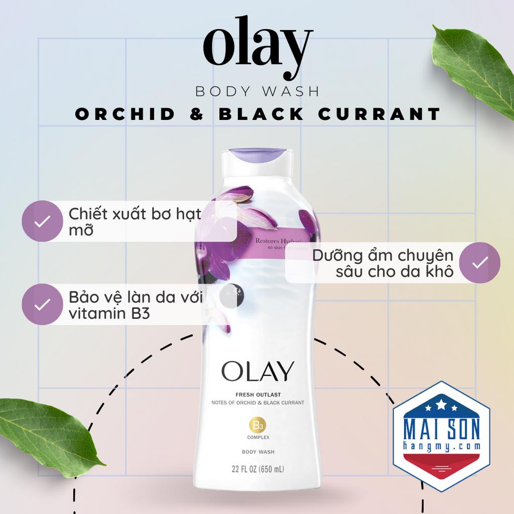 SỮA TẮM DƯỠNG ẨM OLAY  - Hàng Nhập USA Chính Hãng