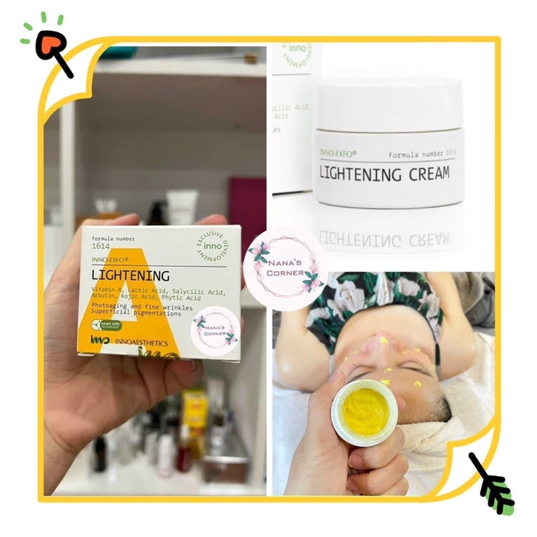 Kem Peel Hoạt Chất Vitamin A Inno-Exfo Lightening