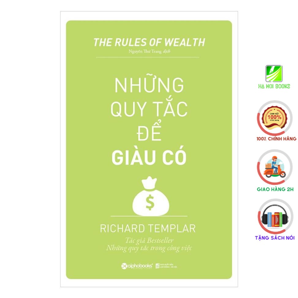 Sách - Những Quy Tắc Để Giàu Có [AlphaBooks]