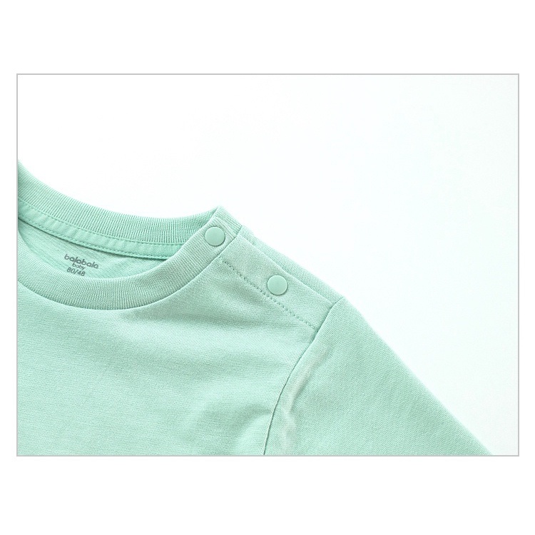 (0-3 tuổi) Áo phông dài tay bé trai hãng BALABALA 200321100101 mềm mịn, đáng yêu