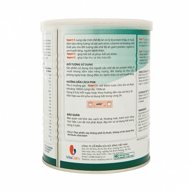 Sữa Nepro 1 400g và 900g - Dành cho người bệnh thận