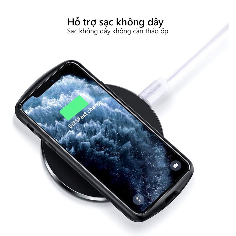 Ốp lưng XUNDD iPhone 12 / Mini / 12 Pro / Max, Viền TPU, Mặt lưng trong, Cạnh màu