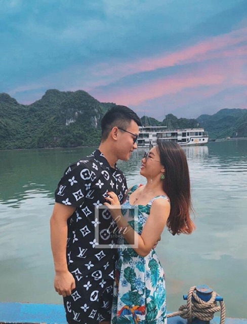 Bộ lụa thể thao- bộ lụa cổ bẻ quần đùi