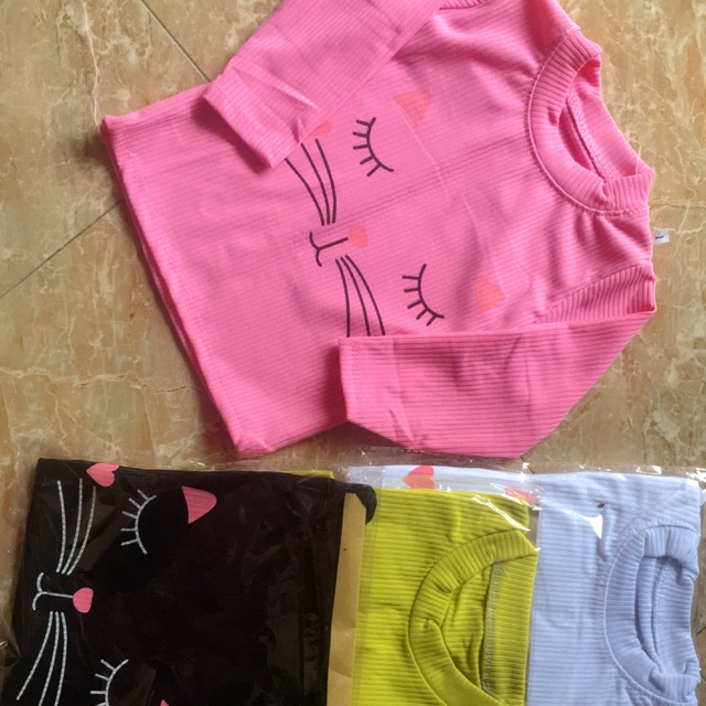 Combo 4 ao Len tăm mèo nhắm (10-20kg)