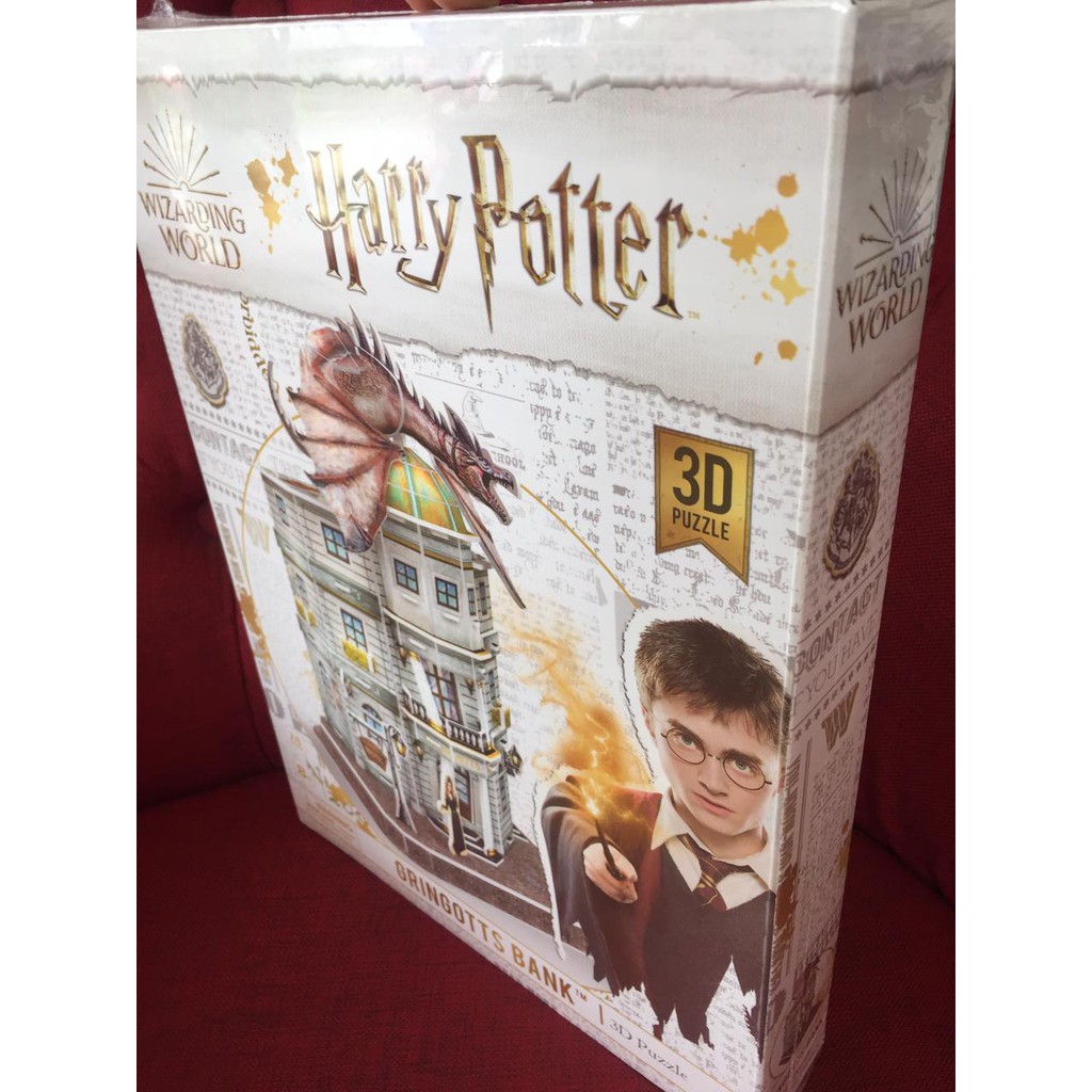 Hộp Đựng Tiền Tiết Kiệm Kiểu 3d Phong Cách Phim Harry Potter Độc Đáo