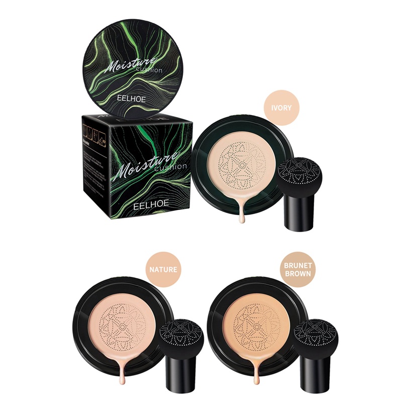 Kem Nền CC Dạng Lỏng Che Khuyết Điểm Dưỡng Ẩm Lâu Trôi Kèm Mút Đầu Nấm Tiện Lợi