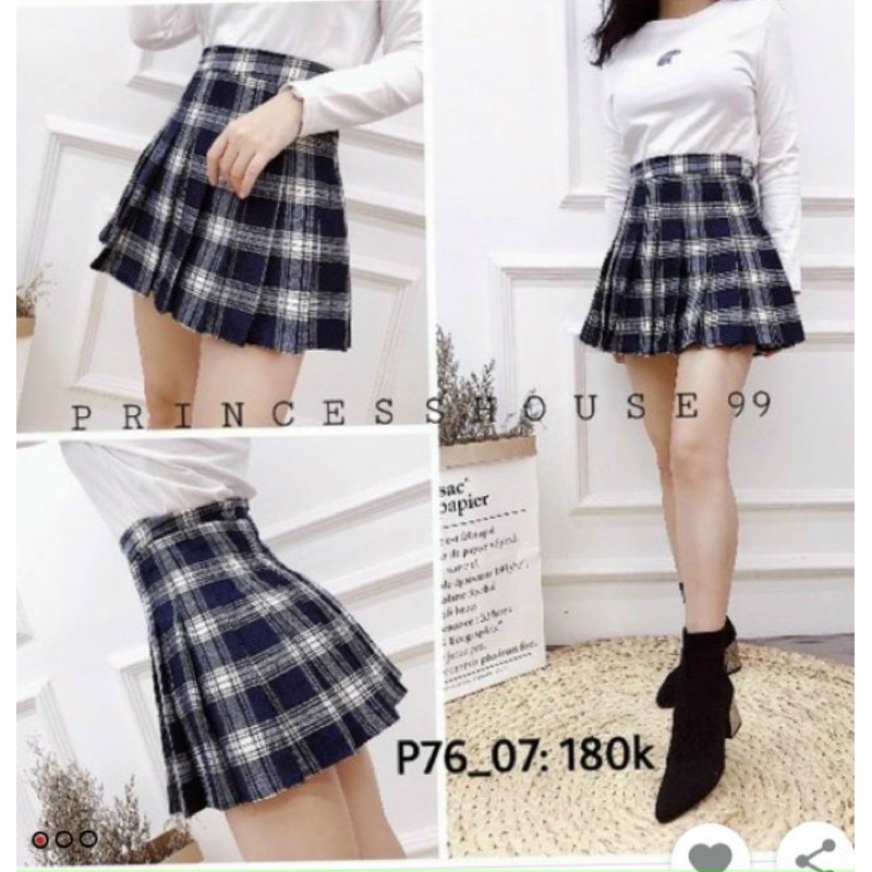 CHÂN VÁY TENNIS CARO ( CÓ LÓT TRONG )❎❎❎ | BigBuy360 - bigbuy360.vn