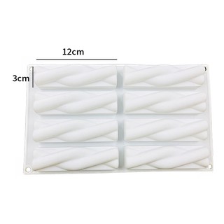 Khuôn silicon trắng làm bánh mousse