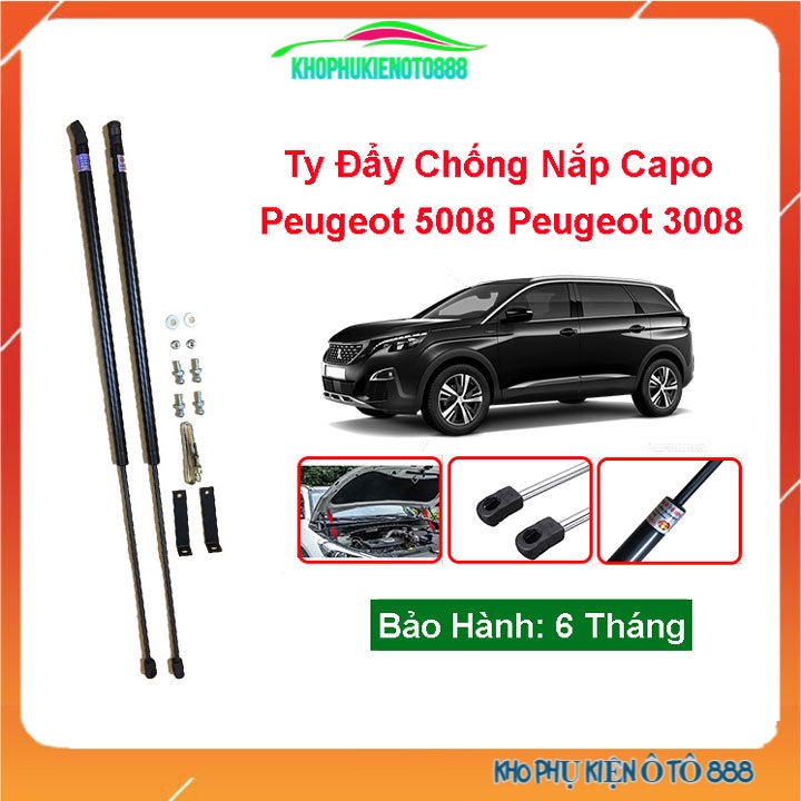 Ty capo Peugeot 5008 Peugeot 3008 All New hỗ trợ mở nắp ca pô tự động dễ dàng