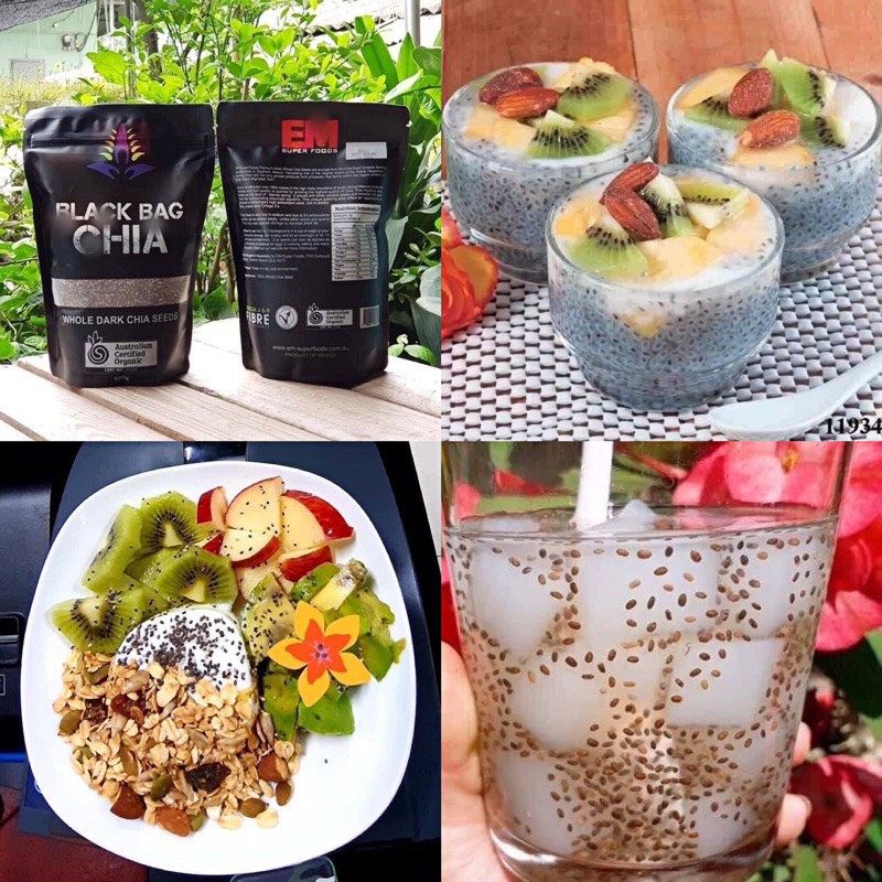 Hạt Chia Úc Black Bag túi đen loại đặc biệt