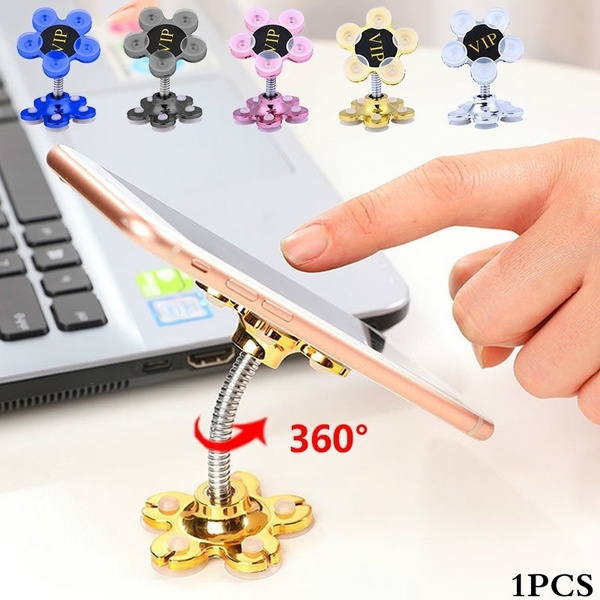 GIÁ ĐỠ ĐIỆN THOẠI ĐẾ HÍT 8 CHẤU XOAY 360 ĐỘ