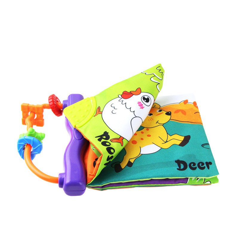 Sách vải phát âm thanh cho bé