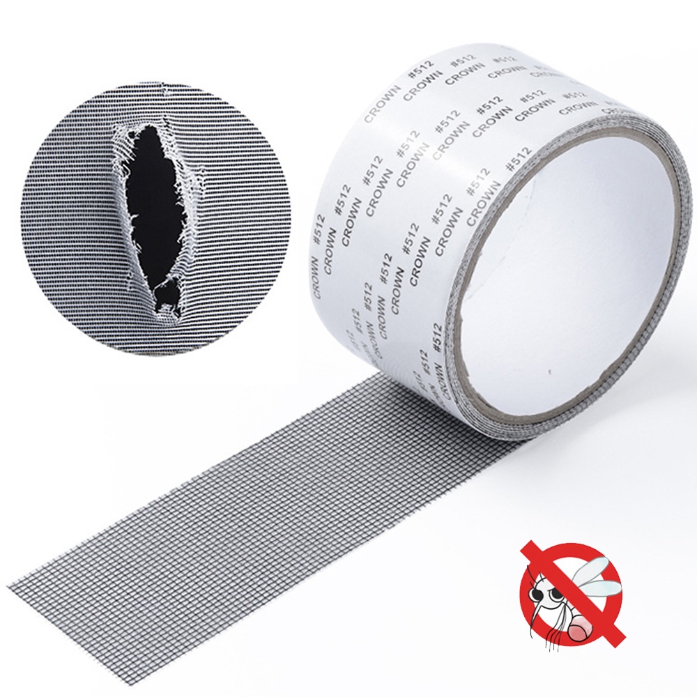 Cuộn Băng Dán Sửa Chữa Cửa Sổ Dạng Lưới Chống Muỗi Chống Côn Trùng