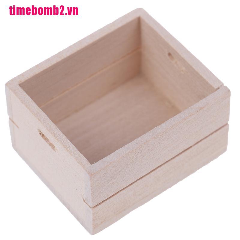 (Hàng Mới Về) Rổ Gỗ Đựng Rau Củ Quả Trang Trí Nhà Cửa