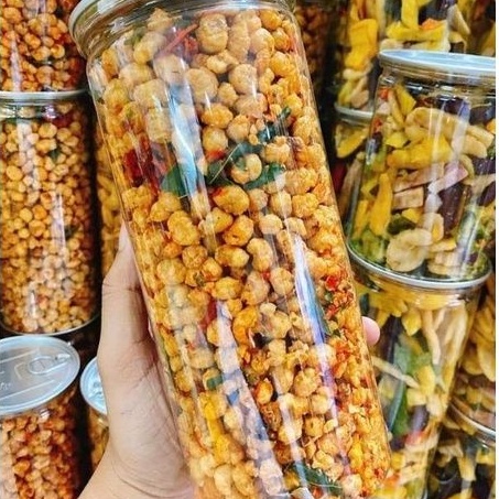 BẮP SẤY BÒ LÁ CHANH HỦ PET