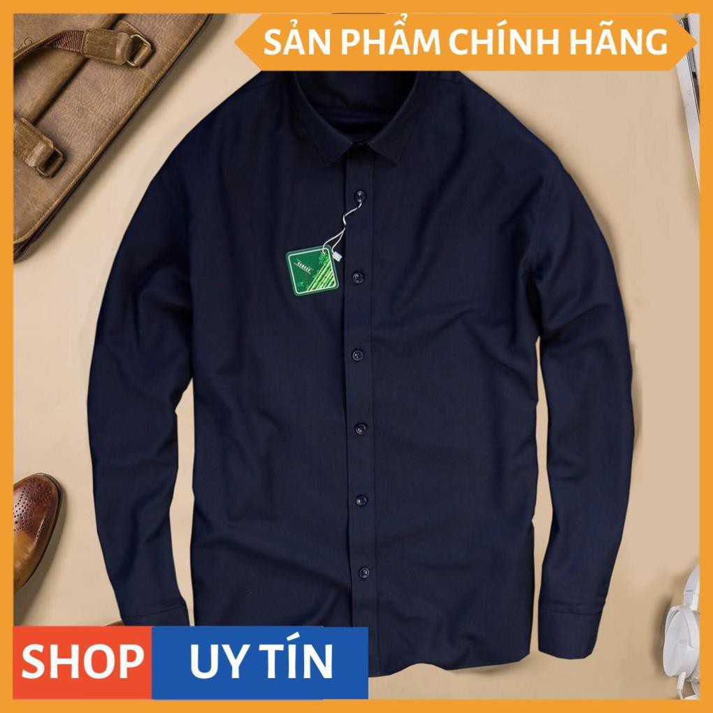 [SALE 50%] - Áo sơ mi nam dài tay cổ bẻ vải cotton lụa thái chống nhăn chống xù cực sang trọng, lịch lãm