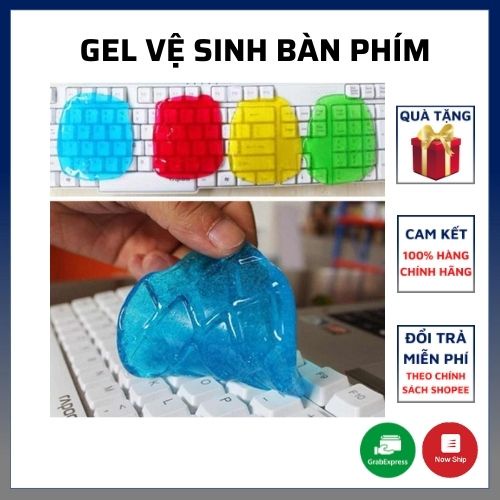 Gel vệ sinh ⚡𝐒𝐚̣𝐜𝐡 𝐭𝐮̛́𝐜 𝐭𝐡𝐢̀⚡ bàn phím laptop, đàn, máy ảnh, làm sạch nội thất và ô tô | WebRaoVat - webraovat.net.vn