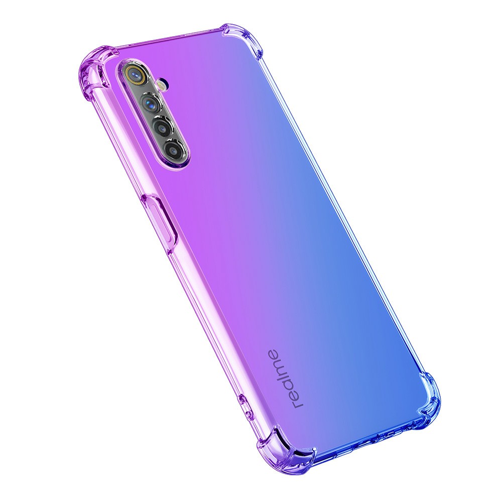 Ốp lưng Oppo Realme 6 dẻo TPU đa sắc nhiều màu chống sốc cao cấp 2